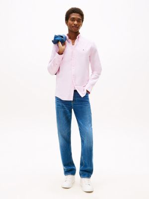 Imagen 2 del producto Camisa Oxford Regular Fit TOR Rosado Tommy Hilfiger