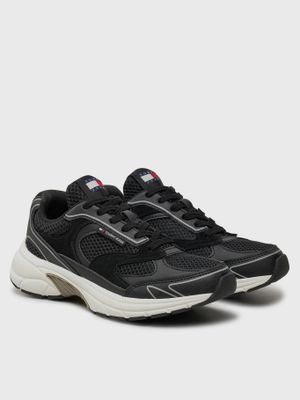 Zapatillas The Coney Con Paneles De Malla Negro Tommy Jeans