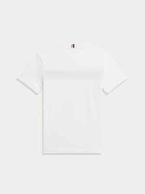 Imagen 2 del producto Polera Inserción Punto Canal Blanco Tommy Hilfiger