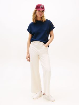 Imagen 2 del producto Polera Solid Gold Button Azul Tommy Hilfiger