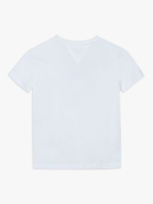 Imagen 2 del producto Polera Flag Graphic Logo Blanco Tommy Hilfiger