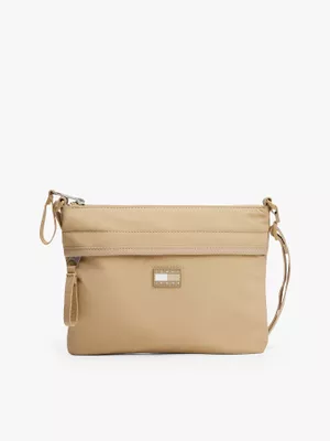 Bolso Urban Con Logo Engomado Beige Tommy Jeans