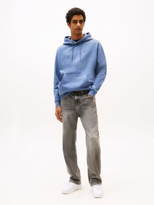 Imagen 2 del producto Polerón Hoodie Solid Con Logo Celeste PO6 Tommy Jeans