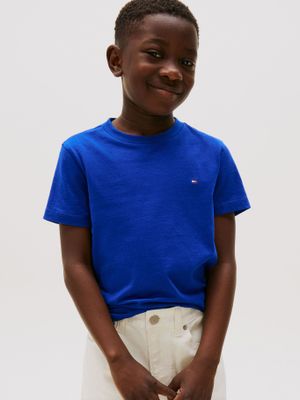 Imagen 1 del producto Polera Essential Cuello Redondo Azul Tommy Hilfiger