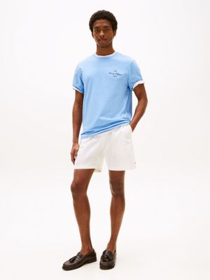 Imagen 2 del producto Polera Con Logo Flag Nyc Celeste C14 Tommy Hilfiger