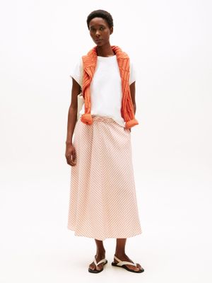 Imagen 2 del producto Polera Con Logo Floral Script Blanco YBL Tommy Hilfiger