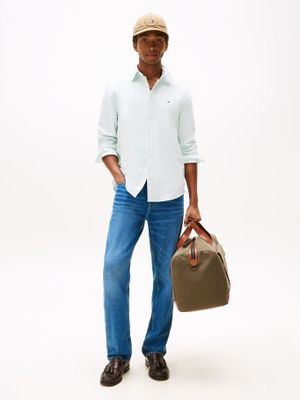 Camisa Heritage  Rayas Regular Fit Ver Tommy Hilfiger