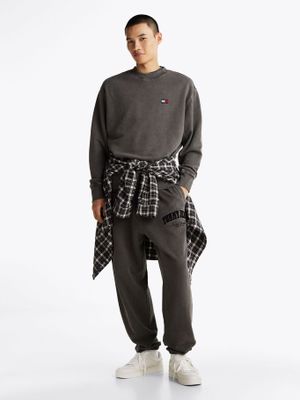 Imagen 2 del producto Polerón Relaxed Tj Label Negro Tommy Jeans