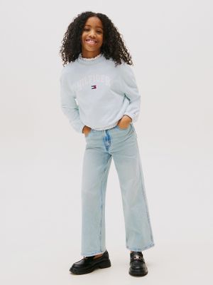 Imagen 2 del producto Polerón Universitario De Corte Celeste Tommy Hilfiger