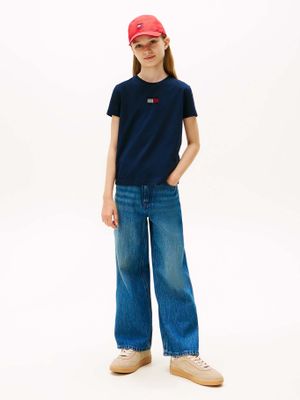 Imagen 2 del producto Polera Stone Flag Logo Azul Tommy Hilfiger