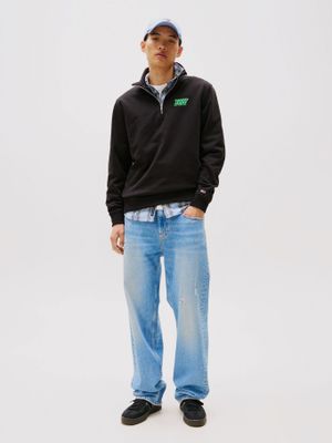 Imagen 2 del producto Polerón Con Cierre Bubble Logo Negro Tommy Jeans