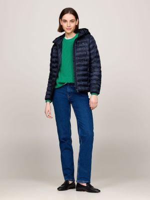 Imagen 2 del producto Parka Acolchada Con Logo Bordado Azul Tommy Hilfiger