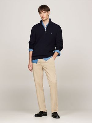 Pantalón Chino Denton Straight Fit Beige Tommy Hilfiger