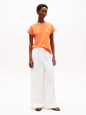 Imagen 2 del producto Polera Texturizada Con Logo Naranjo SCX Tommy Hilfiger