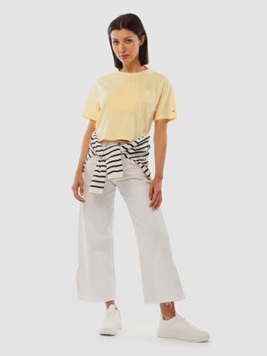 Imagen 2 del producto Polera Tonal Crest Logo Amarillo Tommy Jeans