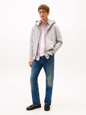 Imagen 2 del producto Polerón Hoodie Con Cierre Logo Gris P01 Tommy Hilfiger