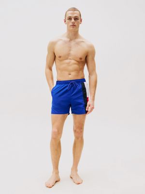 Imagen 2 del producto Traje De Baño Medio Largo De Logo Azul Tommy Hilfiger