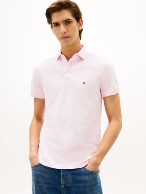 Polo Im Collection 1985 Slim Fit Rosado Tommy Hilfiger
