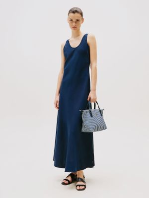 Imagen 2 del producto Cartera Mini Tote Poppy Summer Azul Tommy Hilfiger