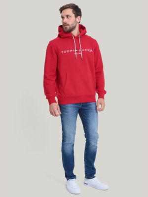 Imagen 2 del producto Polerón Hoodie Essential Logo Rojo Tommy Hilfiger