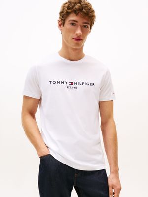 Polera Im Core Logo Slim Fit Blanco YBR Tommy Hilfiger