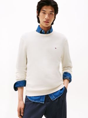 Sweater Essential C-Neck Blanco Tommy Hilfiger
