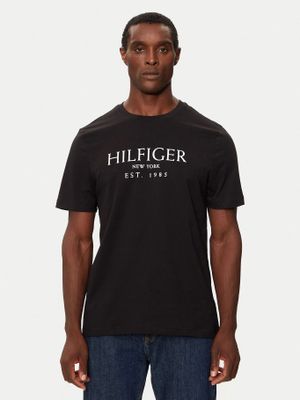 Polera Con Logo Monotype Negro Tommy Hilfiger