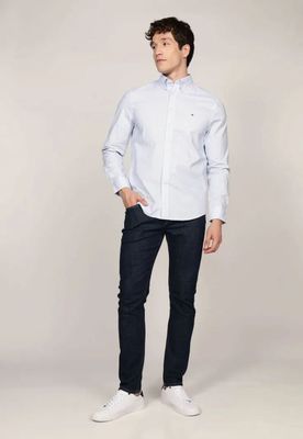 Imagen 2 del producto Camisa Solid Poplin Regular Fit Celeste Tommy Hilfiger