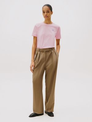 Imagen 2 del producto Polera Contrast Flag Logo Rosado Tommy Hilfiger