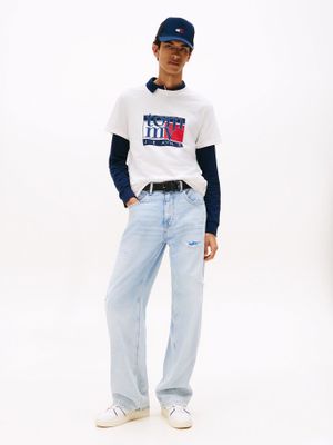 Imagen 2 del producto Polera Slim Con Logo Gráfico Blanco Tommy Jeans