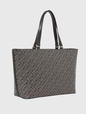 Imagen 2 del producto Tote Con Estampado Monogram Negro Tommy Hilfiger