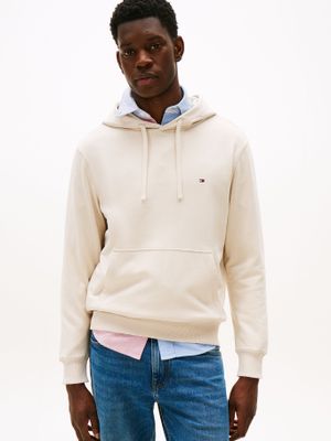 Polerón Hoodie  Logo Bordado Beige ACG Tommy Hilfiger
