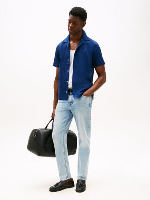 Imagen 2 del producto Camisa De Lino Solid Azul Tommy Hilfiger