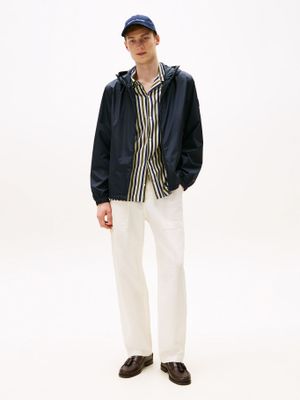 Imagen 2 del producto Cortavientos Hood Logo Engomado Azul Tommy Hilfiger