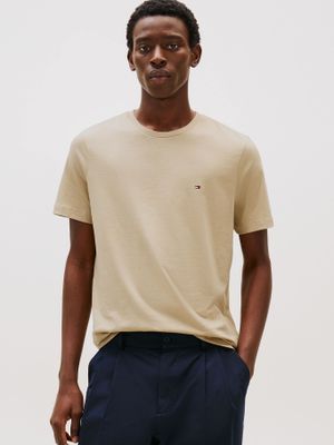 Polera Essential C Regular Beige RBT Tommy Hilfiger