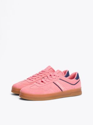 Zapatillas The Greenwich Suede Rosado Tommy Jeans