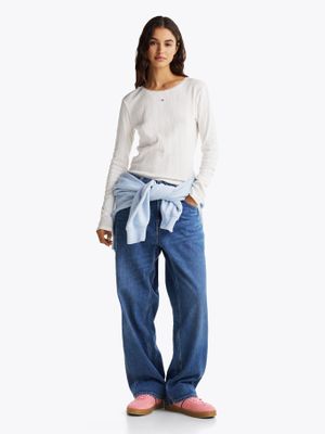 Imagen 2 del producto Zapatillas The Greenwich Suede Rosado Tommy Jeans