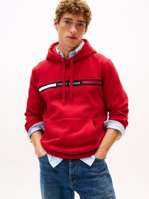 Imagen 1 del producto Polerón Hoodie Chest Logo Rojo XLD Tommy Hilfiger