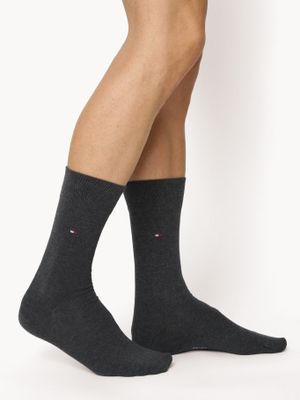 Imagen 2 del producto Pack De 2 Par Cuadros Calcetines  Negro Tommy Hilfiger