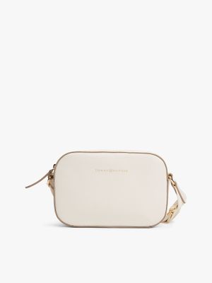 Bandolera Con Logo Webbing Blanco Tommy Hilfiger