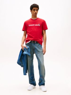 Imagen 2 del producto Polera Con Logo De Parche Rojo XLE Tommy Jeans