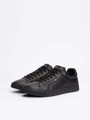 Zapatillas Essential Cuero BDS Negro Tommy Hilfiger