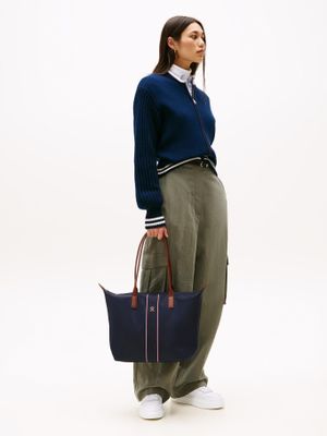 Imagen 2 del producto Tote Corporate Monogram Azul Tommy Hilfiger