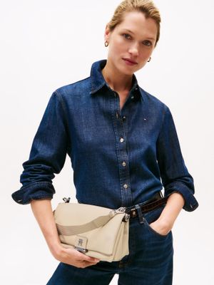 Imagen 2 del producto Cartera Bandolera Heritage Beige Tommy Hilfiger