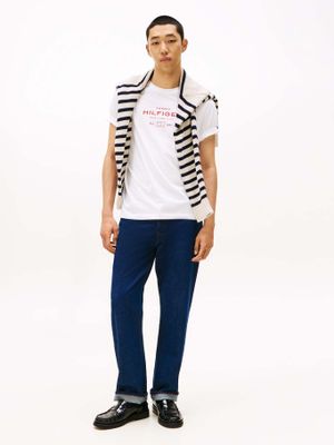 Imagen 2 del producto Polera Stack Graphic Logo Blanco Tommy Hilfiger