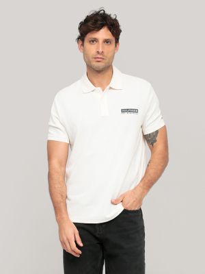 Polo Logo Est. 1985 Regular Fit Beige Tommy Hilfiger