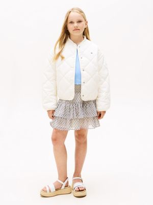 Imagen 2 del producto Chaqueta Quiletd Con Logo Bordado Blanco Tommy Hilfiger