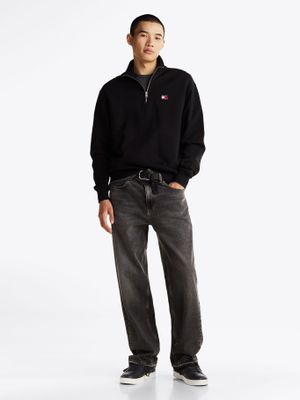 Imagen 2 del producto Zapatillas The Greenwich Essential De Cuero Negro Tommy Jeans