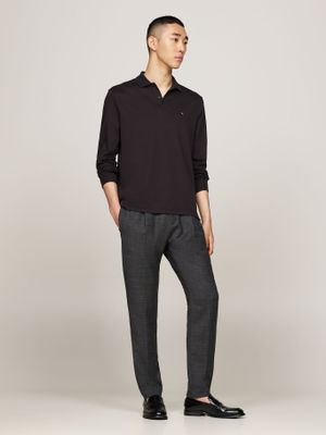 Imagen 2 del producto Polo Liquid Cotton Con Logo Negro Tommy Hilfiger