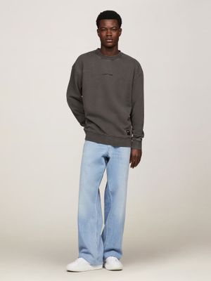 Imagen 2 del producto Polerón Classics Con Cuello Redondo Negro Tommy Jeans